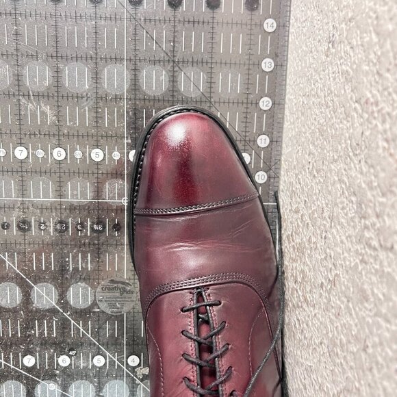 Allen Edmonds Park Avenue Men Size 9B Brown Leather Cap Toe Oxford Dress Shoes - Picture 12 of 12